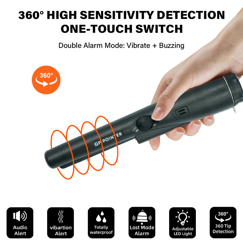 Waterproof Metal Detector Pinpointer - NIEUWE Handheld Metaaldetector Metaal Aanwijzen Staaf