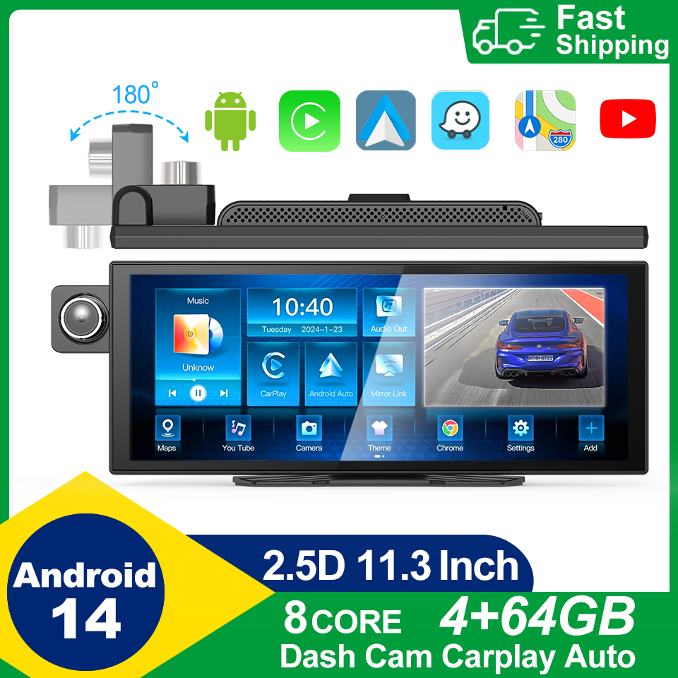 Ground Penetrating Radar Scanner - 11.3 Inch Android 14 Auto dvr