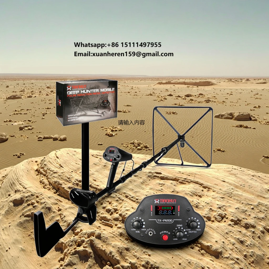 Gold Detector Long Range Locator - Industriële metaaldetector voor goud, zilver, koper,