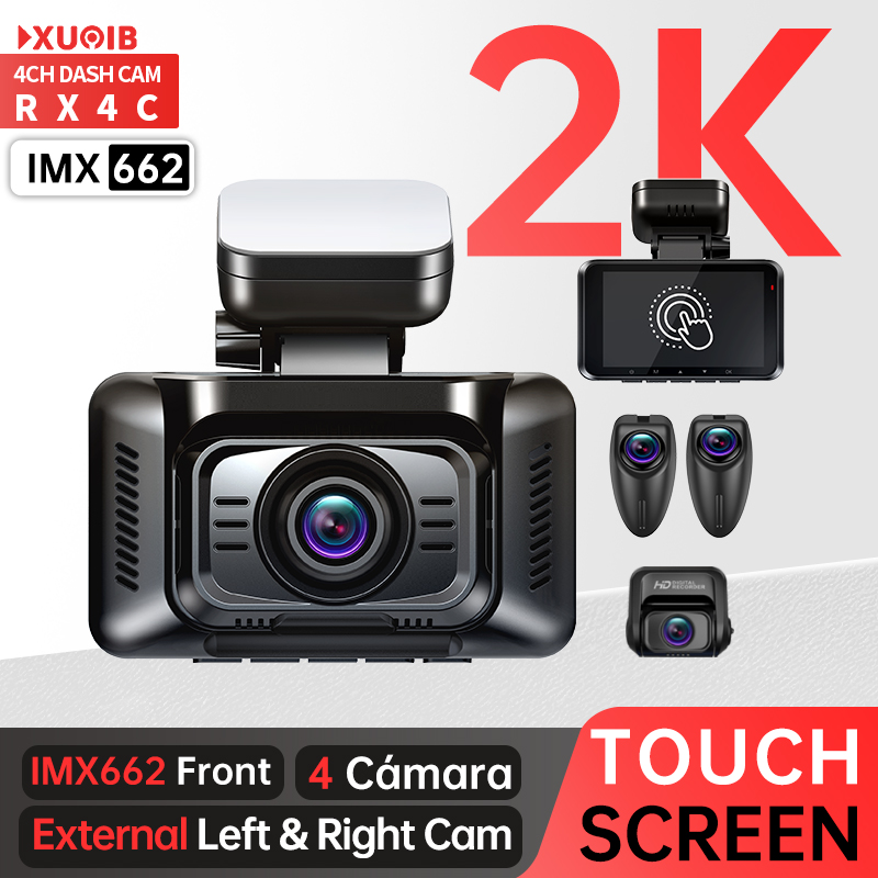 Ground Penetrating Radar Scanner - XUOIB RX4C 2K 4CH GPS Dashcam