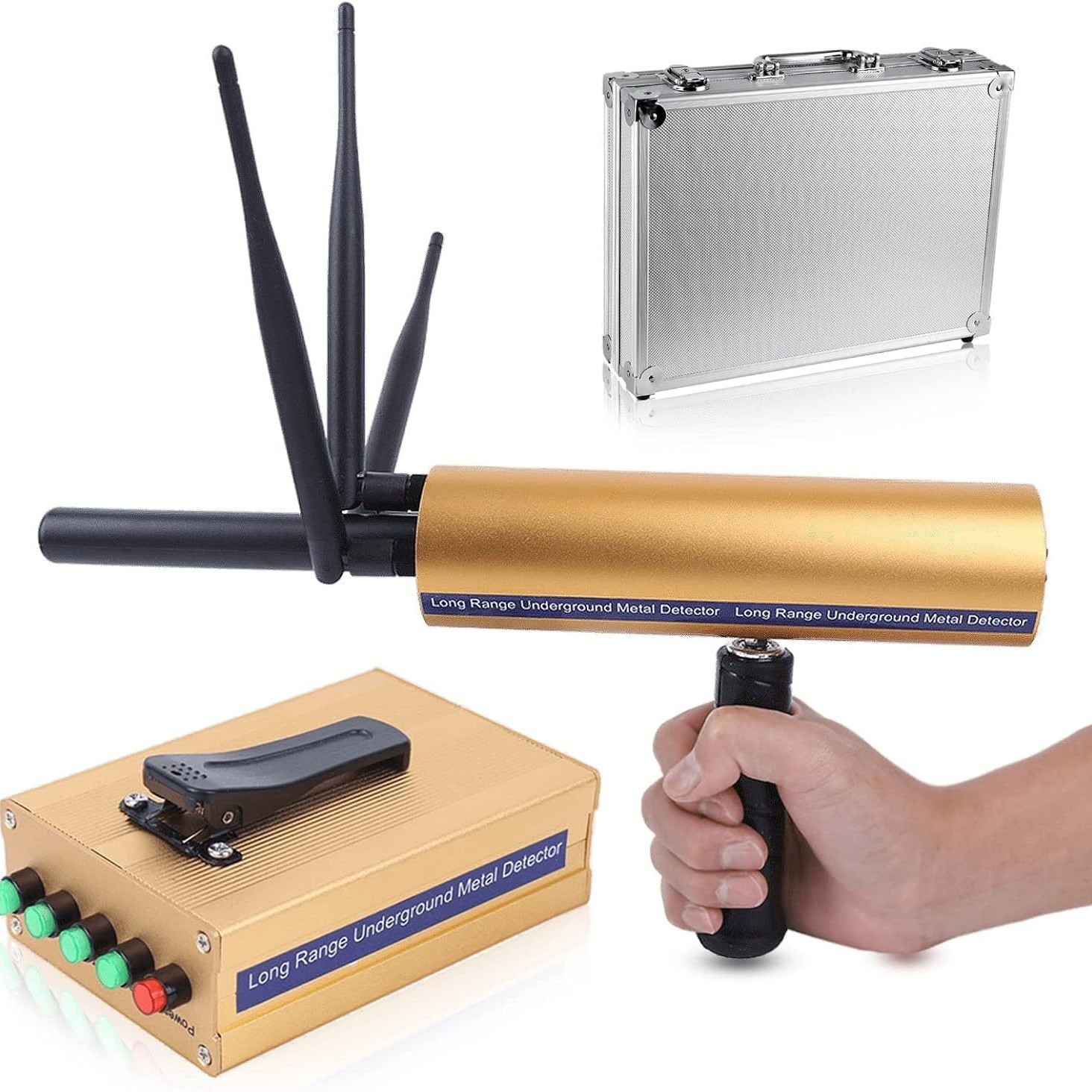 Gold Detector Long Range Locator - Nieuw ontwerp lange afstand gouden metaaldetector