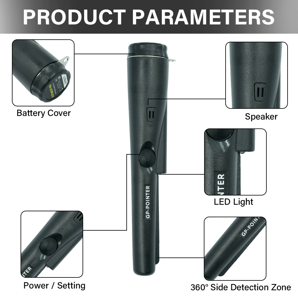 NIEUWE Handheld Metaaldetector - Waterproof Metal Detector Pinpointer recensie en prijs