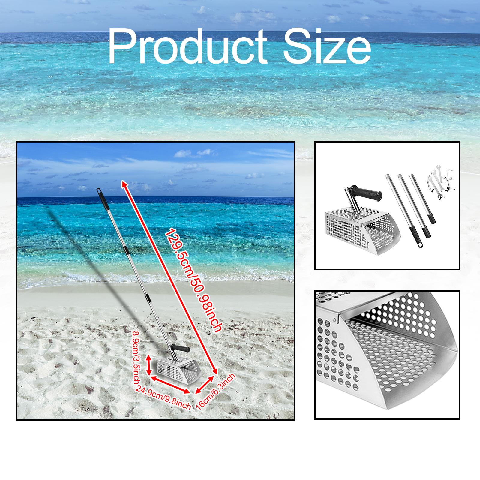 Zandgraaf met lange steel, met - Treasure Hunting Shovel Digging Tool recensie en prijs