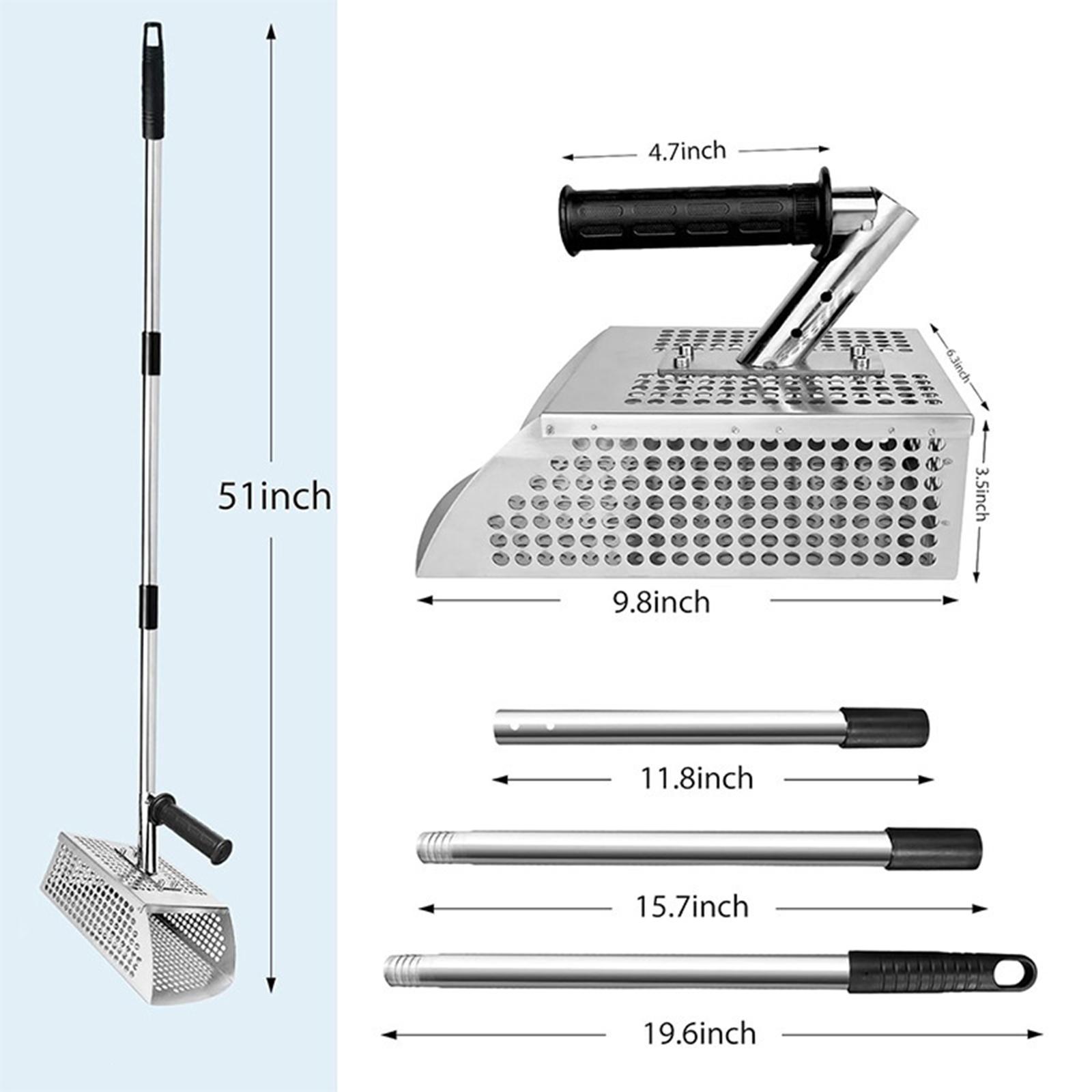 Zandgraaf met lange steel, met - Treasure Hunting Shovel Digging Tool recensie en prijs
