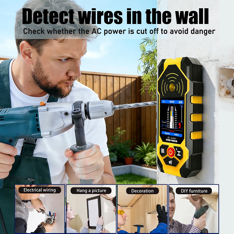 ZC-D201 Stud Finder Wandscanne - Ground Penetrating Radar Scanner recensie en prijs
