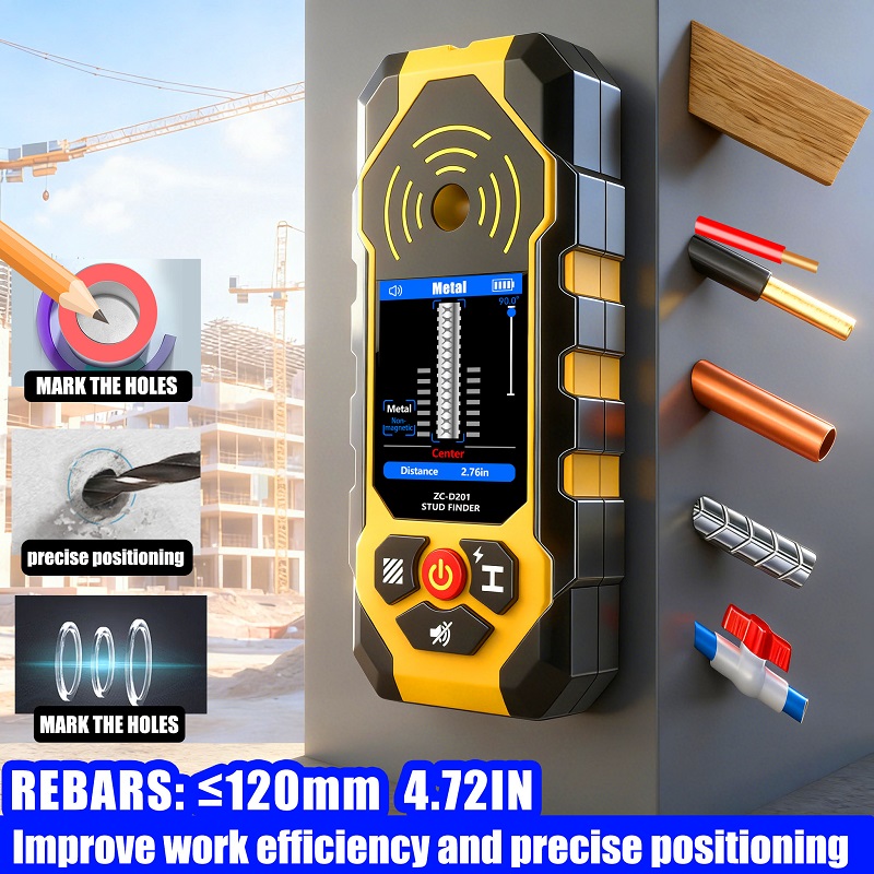 ZC-D201 Stud Finder Wandscanne - Ground Penetrating Radar Scanner recensie en prijs