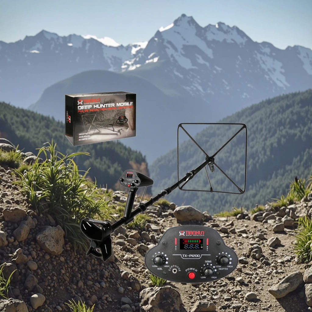 Industriële metaaldetector voo - Gold Detector Long Range Locator recensie en prijs