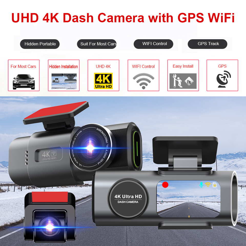 Dash Cam 4K GPS WIFI APP 24H N - Ground Penetrating Radar Scanner recensie en prijs