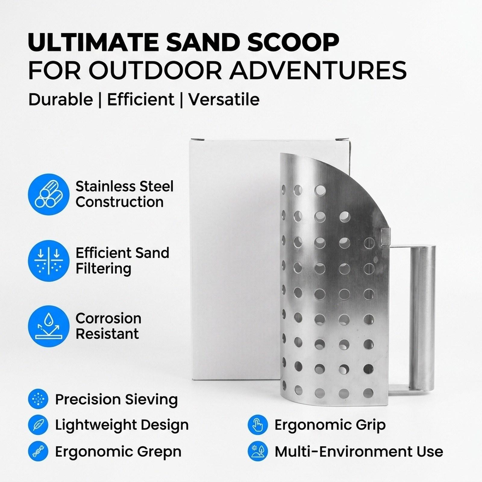 Zandschepper Praktisch accesso - Sand Scoop Stainless Steel Beach Digging recensie en prijs