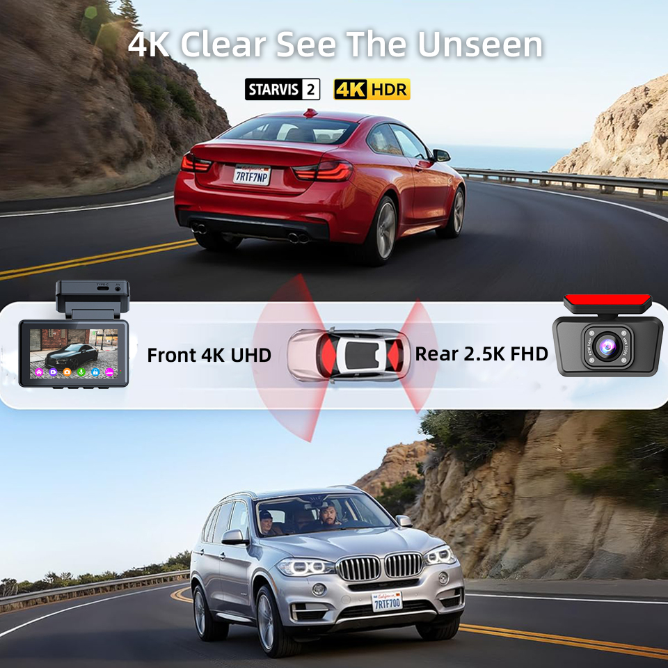E-ACE 4K Dashcam 2.5K High-def - Ground Penetrating Radar Scanner recensie en prijs