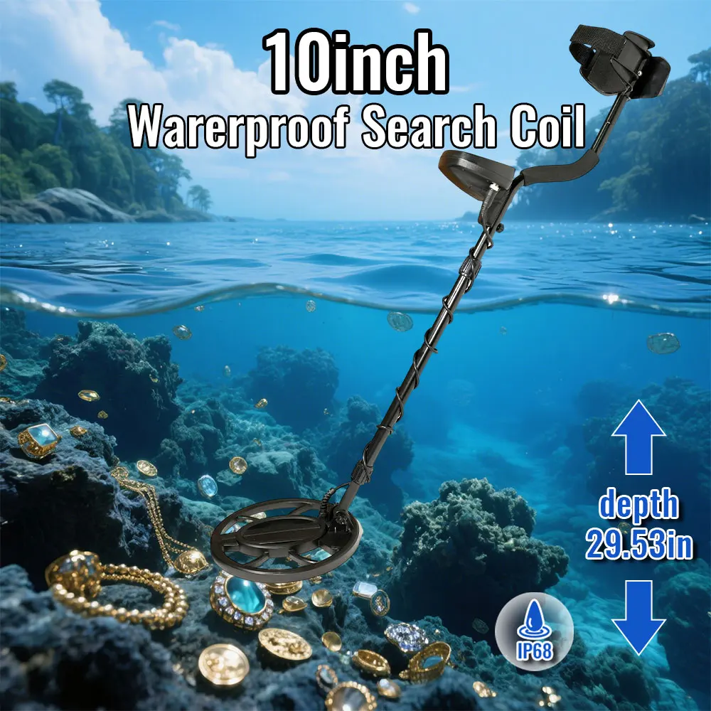 MD910B Professionele metaaldet - Waterproof Metal Detector Pinpointer recensie en prijs