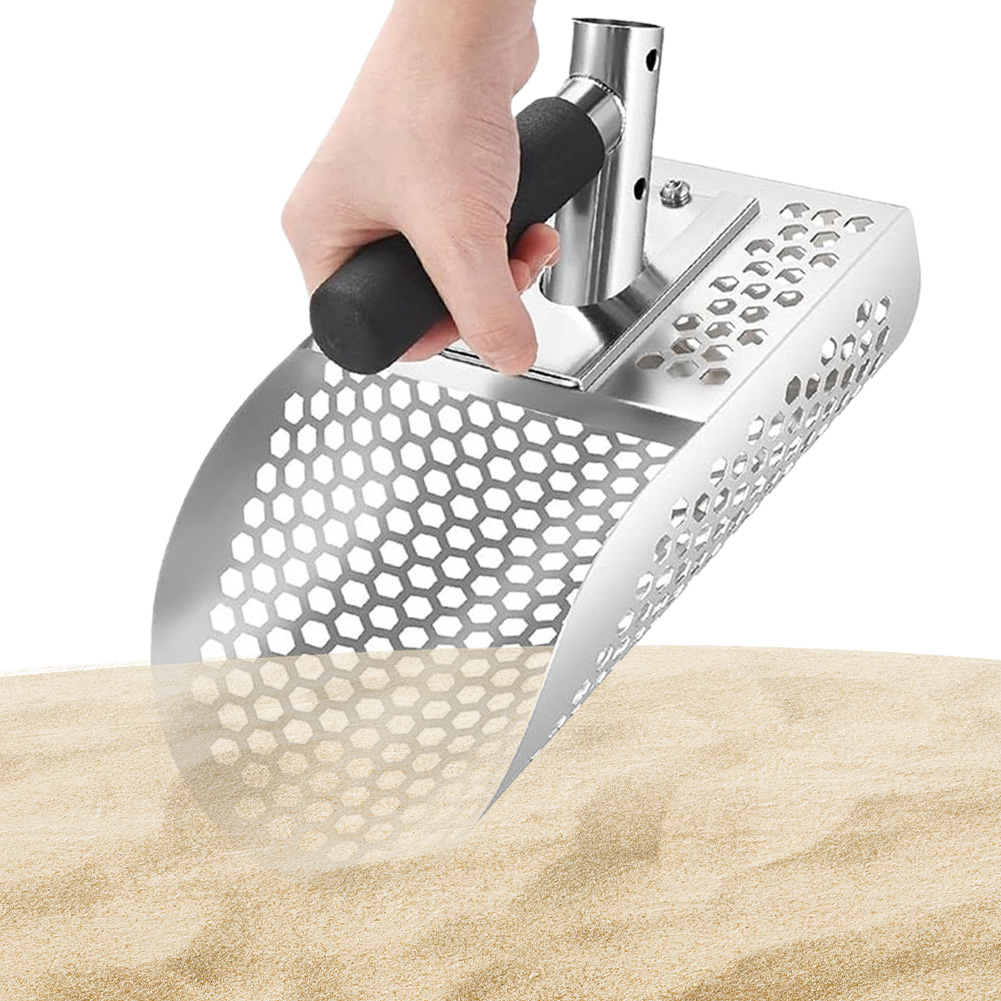 Zandschep van roestvrij staal  - Treasure Hunting Shovel Digging Tool recensie en prijs