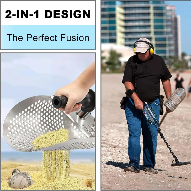 Roestvrije roestvrijstalen str - Sand Scoop Stainless Steel Beach Digging recensie en prijs