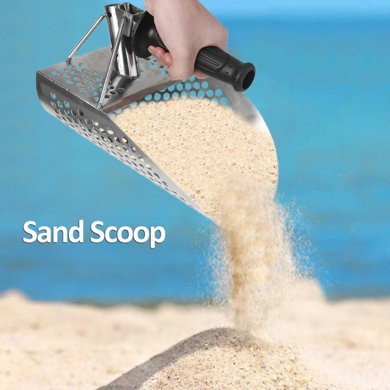 Roestvrije roestvrijstalen str - Sand Scoop Stainless Steel Beach Digging recensie en prijs