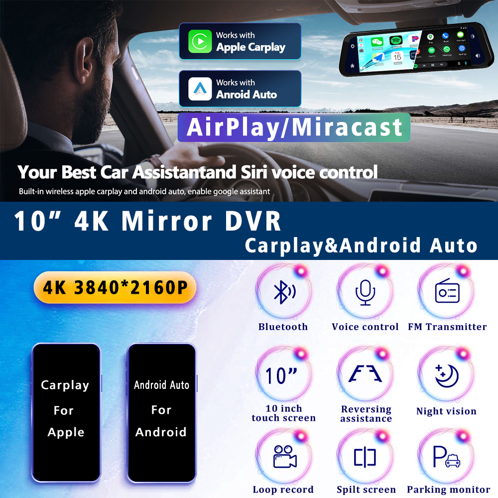 10 inch 4K 3840*2160P Dashcam  - Ground Penetrating Radar Scanner recensie en prijs
