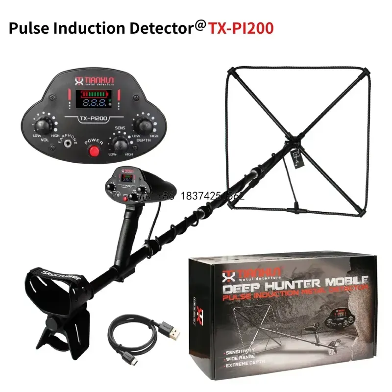 Wmwmnu voor PI200 Pulsinductie - Gold Detector Long Range Locator recensie en prijs