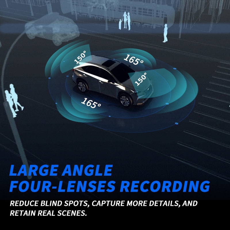 XUOIB RX4C 2K 4CH GPS Dashcam  - Ground Penetrating Radar Scanner recensie en prijs