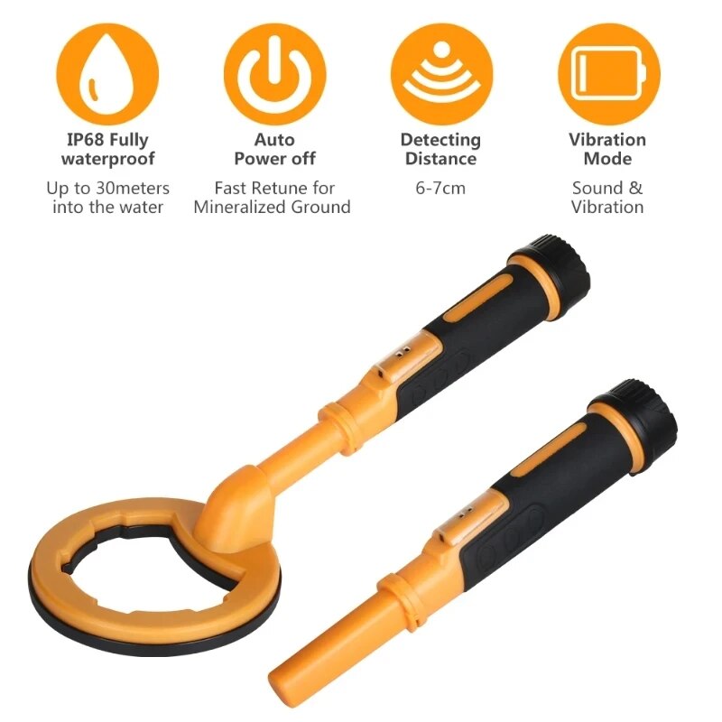 2-IN-1 onderwater metaaldetect - Waterproof Metal Detector Pinpointer recensie en prijs