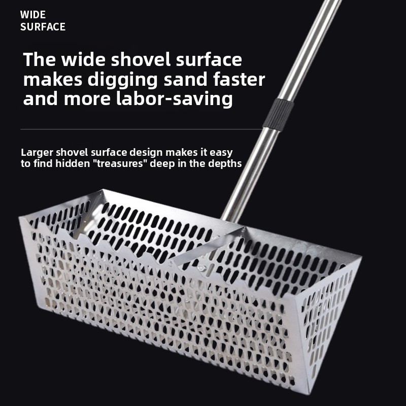 Roestvrijstalen strandzandsche - Sand Scoop Stainless Steel Beach Digging recensie en prijs