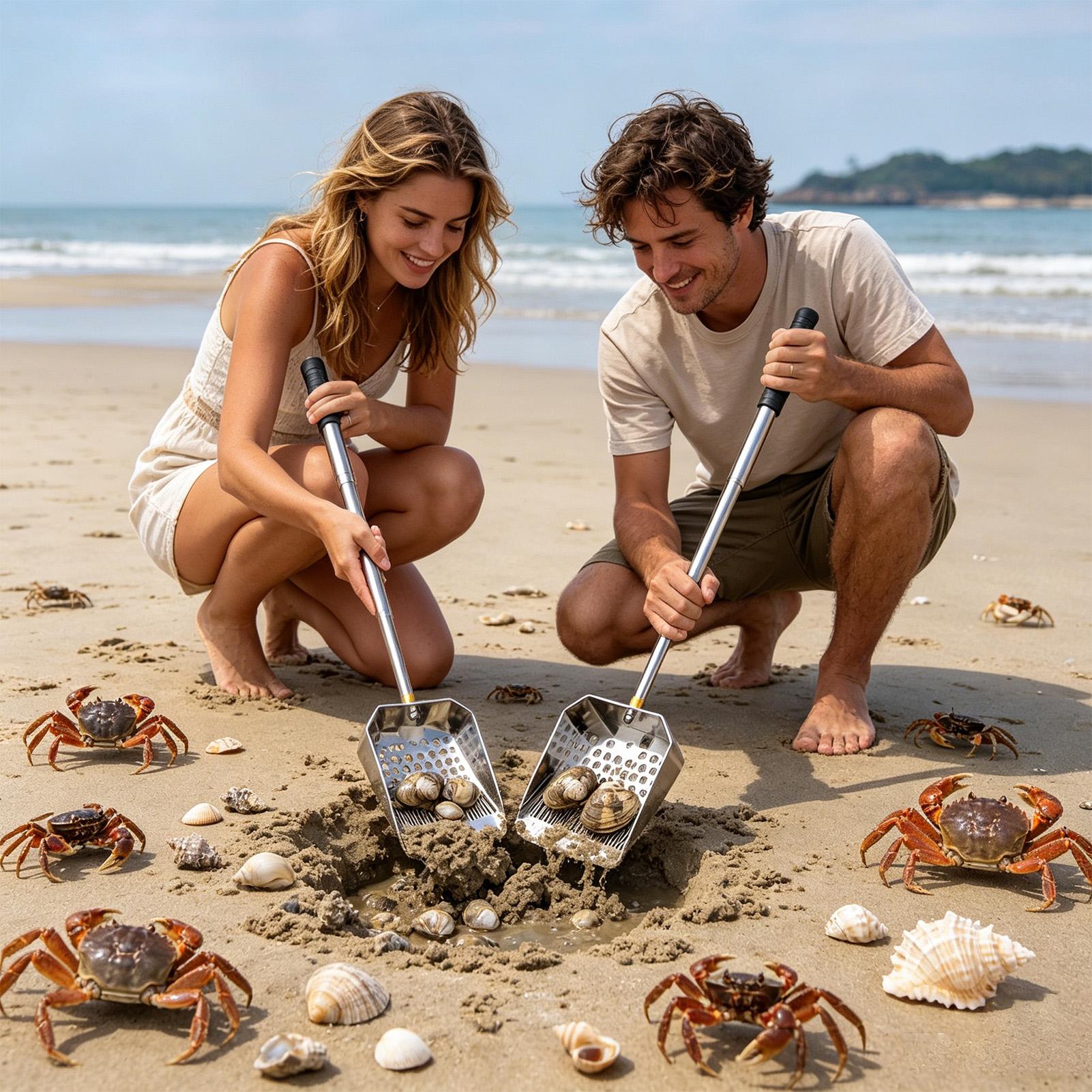 Zandschep van roestvrij staal, - Sand Scoop Stainless Steel Beach Digging recensie en prijs