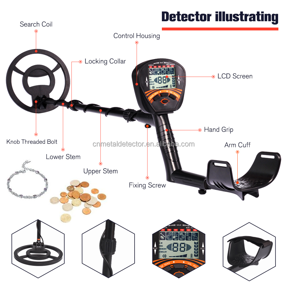 Metaaldetector Lange Afstand T - Gold Detector Long Range Locator recensie en prijs