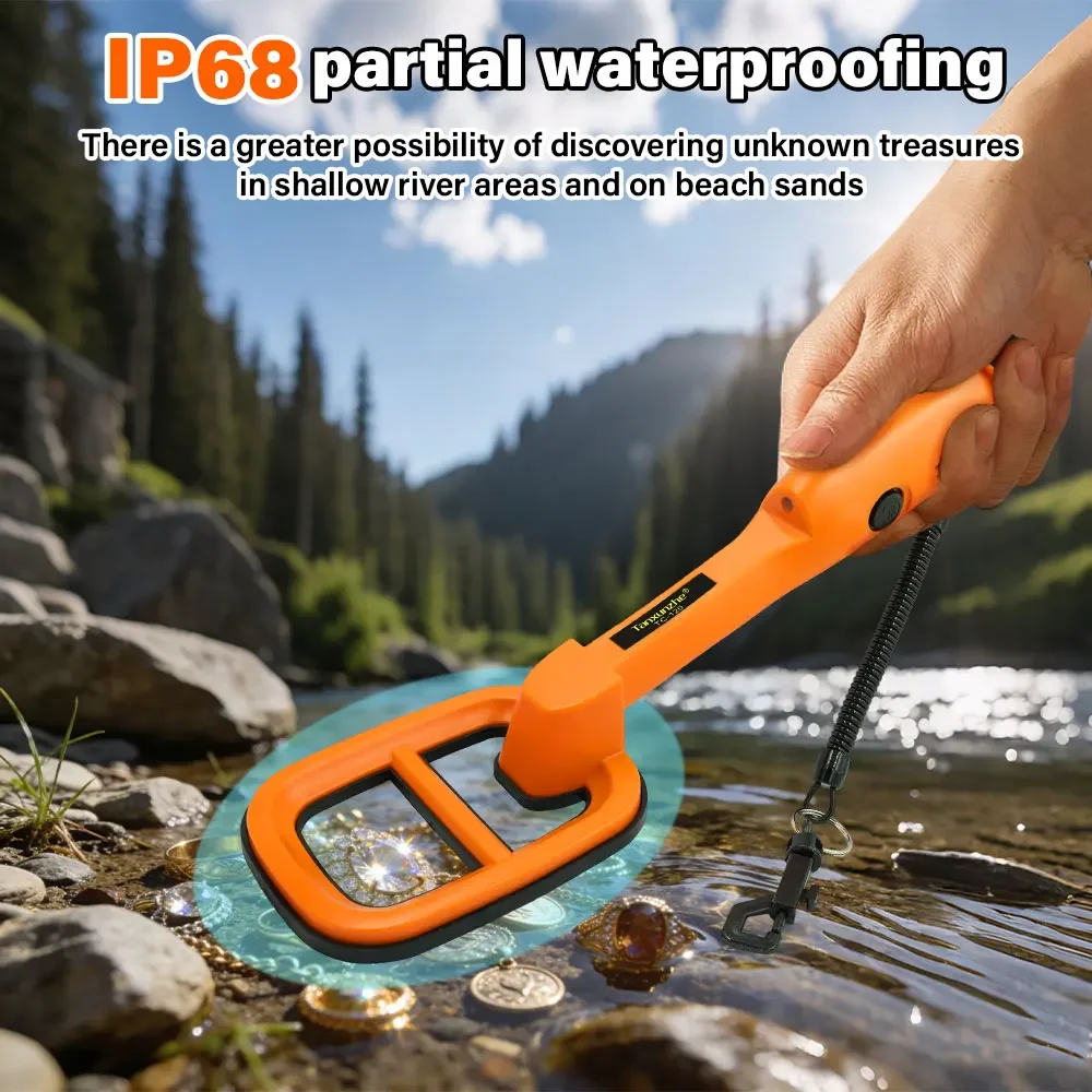 Handheld TC-120 metaaldetector - Waterproof Metal Detector Pinpointer recensie en prijs