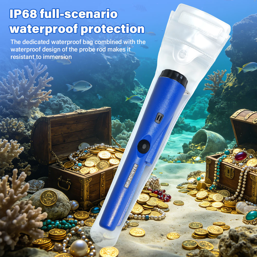 Draagbare metaaldetector met 3 - Waterproof Metal Detector Pinpointer recensie en prijs