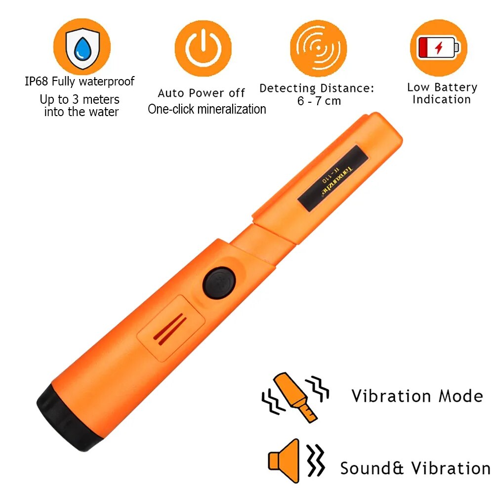 TC-110 Hoge kwaliteit draagbar - Waterproof Metal Detector Pinpointer recensie en prijs