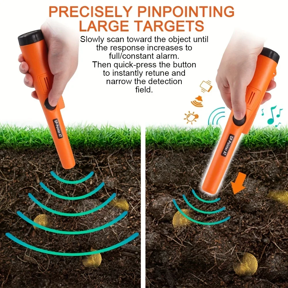 Handheld metaaldetector GP-poi - Waterproof Metal Detector Pinpointer recensie en prijs