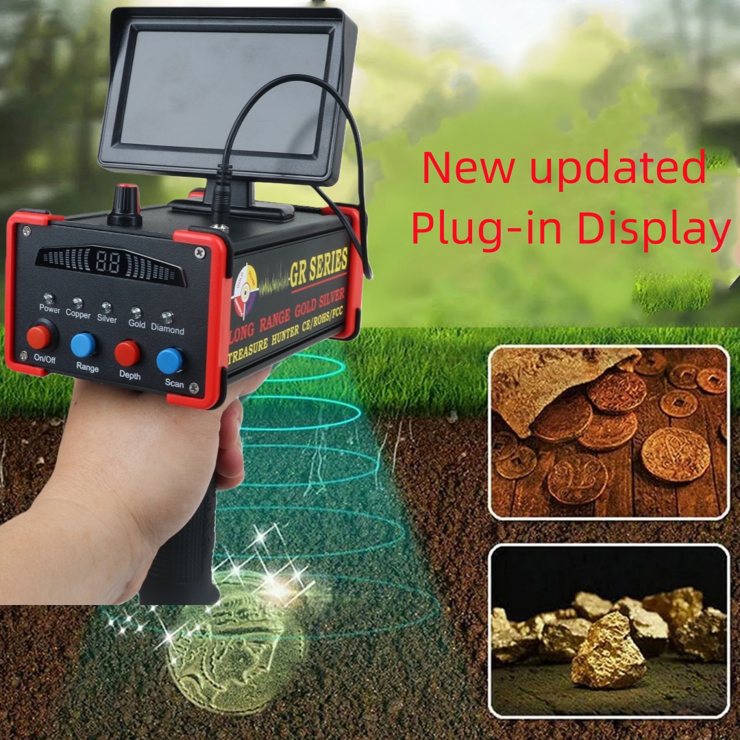 Nieuwe bijgewerkte plug-in dis - Gold Detector Long Range Locator recensie en prijs