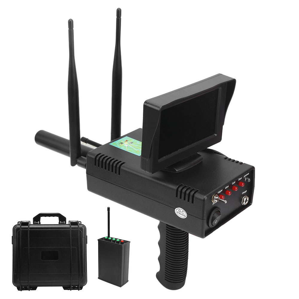 Geïntegreerde ondergrondse gou - Gold Detector Long Range Locator recensie en prijs