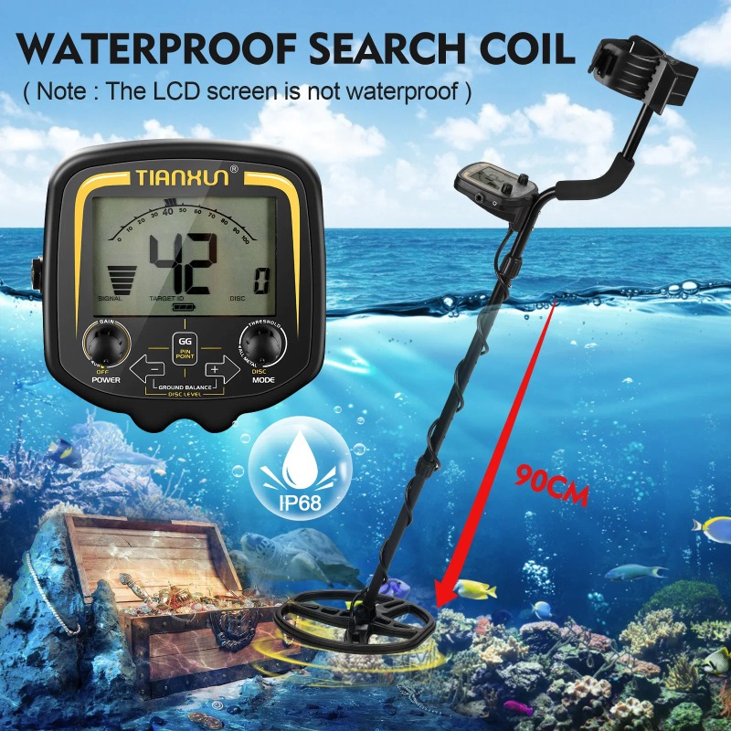 TX-850 Professionele Metaaldet - Waterproof Metal Detector Pinpointer recensie en prijs