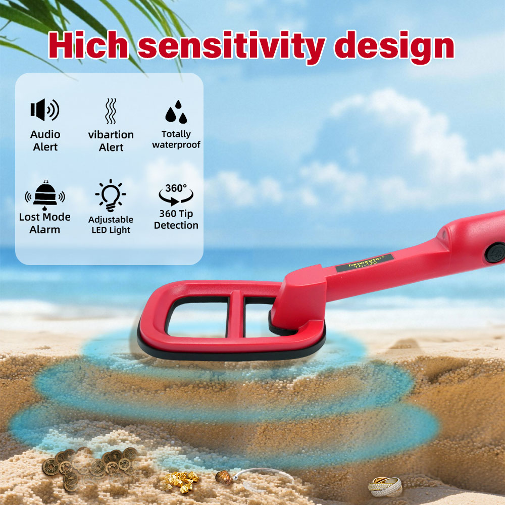 TC-120 Handheld Metaaldetector - Waterproof Metal Detector Pinpointer recensie en prijs