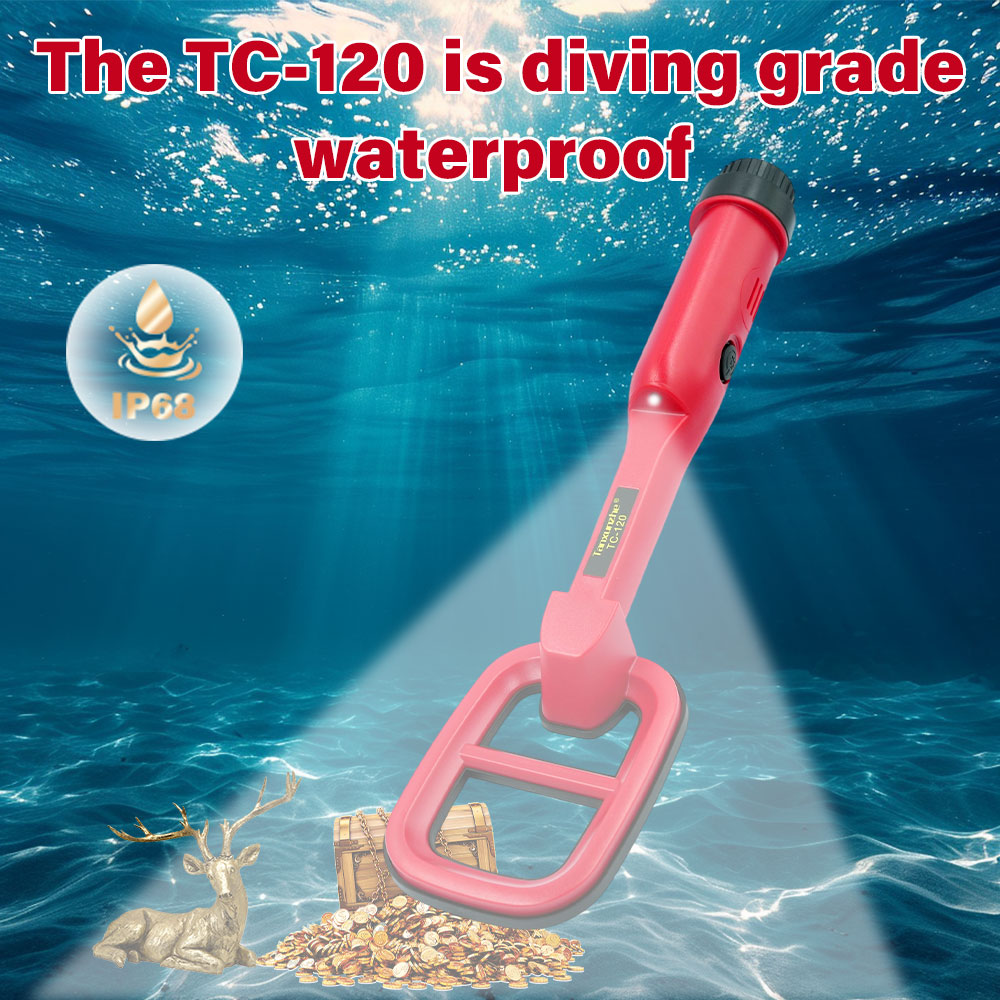 TC-120 Handheld Metaaldetector - Waterproof Metal Detector Pinpointer recensie en prijs